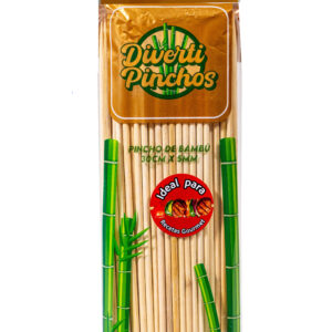 Pinchos de bambú 30cm x 5mm 100u.