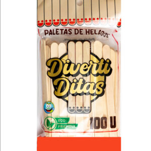 Paletas de helado. 100 U