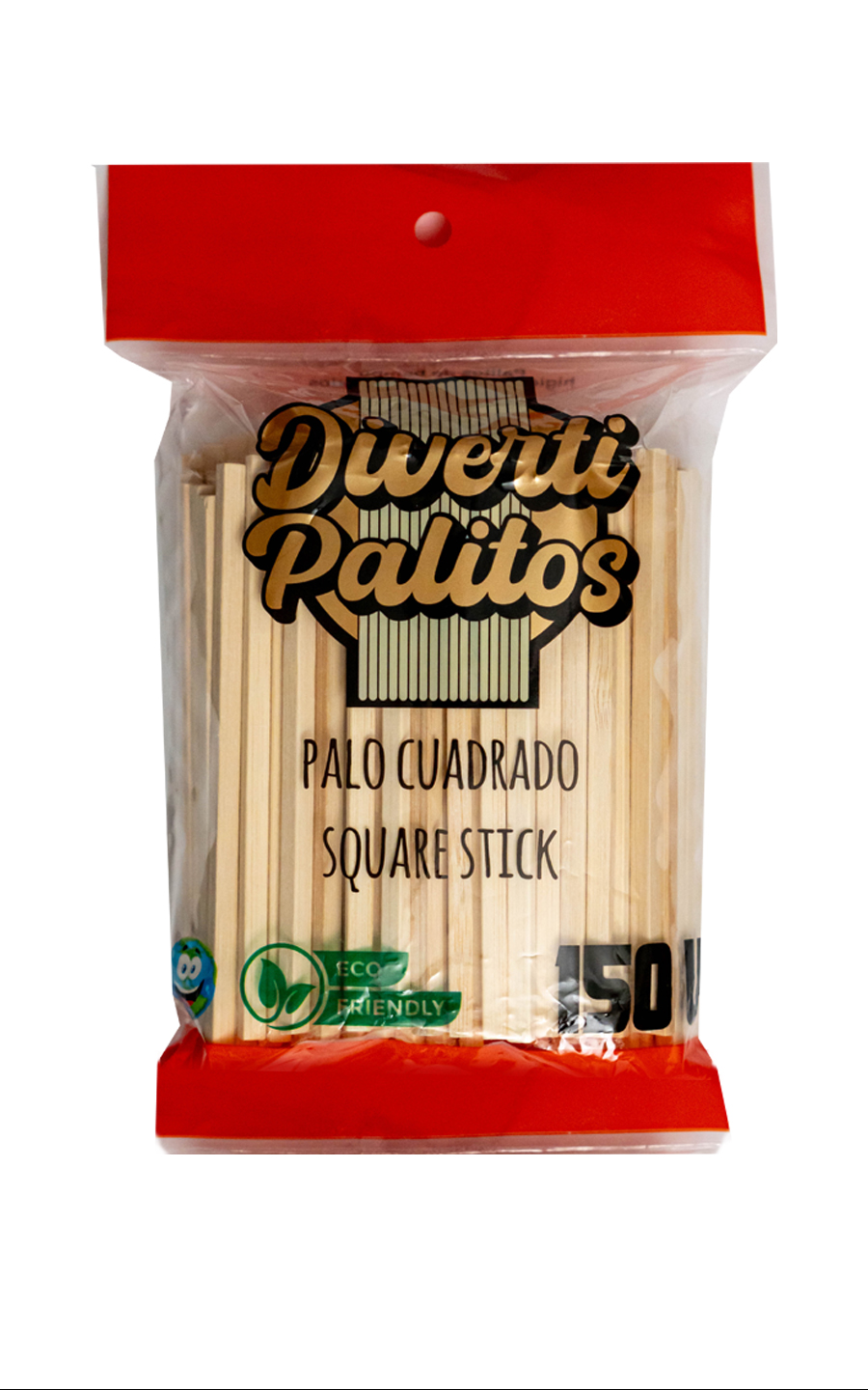 Funda de palo cuadrado 12cm.