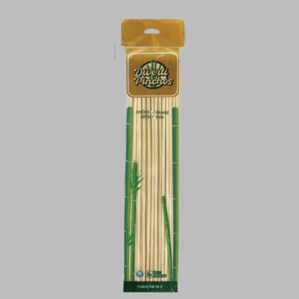 Pinchos de bambú 30cm x 6mm 50u. / 100u.