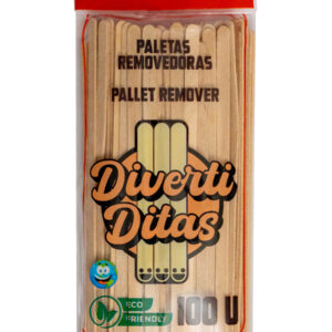 Fda. Removedor de pino para cafetería 15cm. Divertiditas 100u.