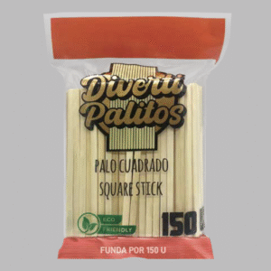 Palo cuadrado 150u.