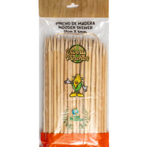 FDA. PINCHO DE MADERA 17cm. x 5mm. 100u.