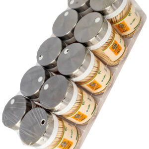 DOCENA DE CAJA DE PALILLO DE DIENTES BAMBU, 30g. DIVERTIPALILLOS