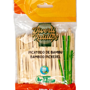 PICATODO DE BAMBU 100u. DIVERTIPINCHO