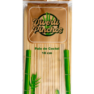PALO PARA COCTEL 18cm. 100u