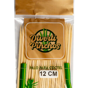 PALO PARA COCTEL (BROCHETA), 12cm. 100u. DIVERTIPINCHO